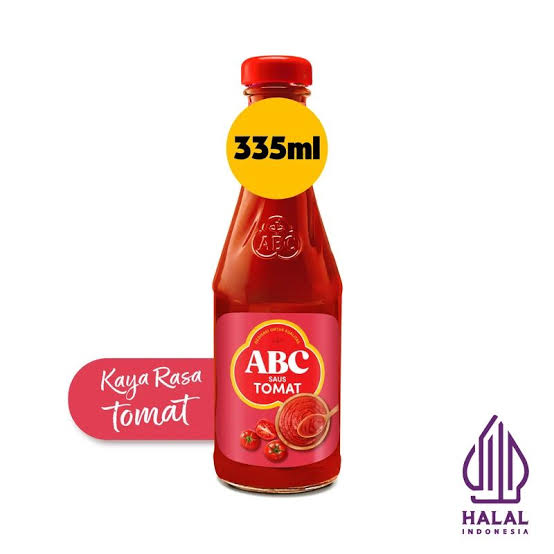 Saos Tomat ABC Kemasan Botol Isi 335 ML