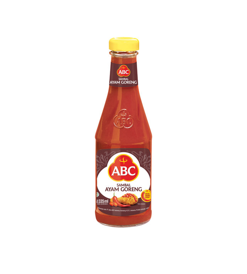Abc SAMBAL AYAM GORENG Kemasan Botol Isi 335ML