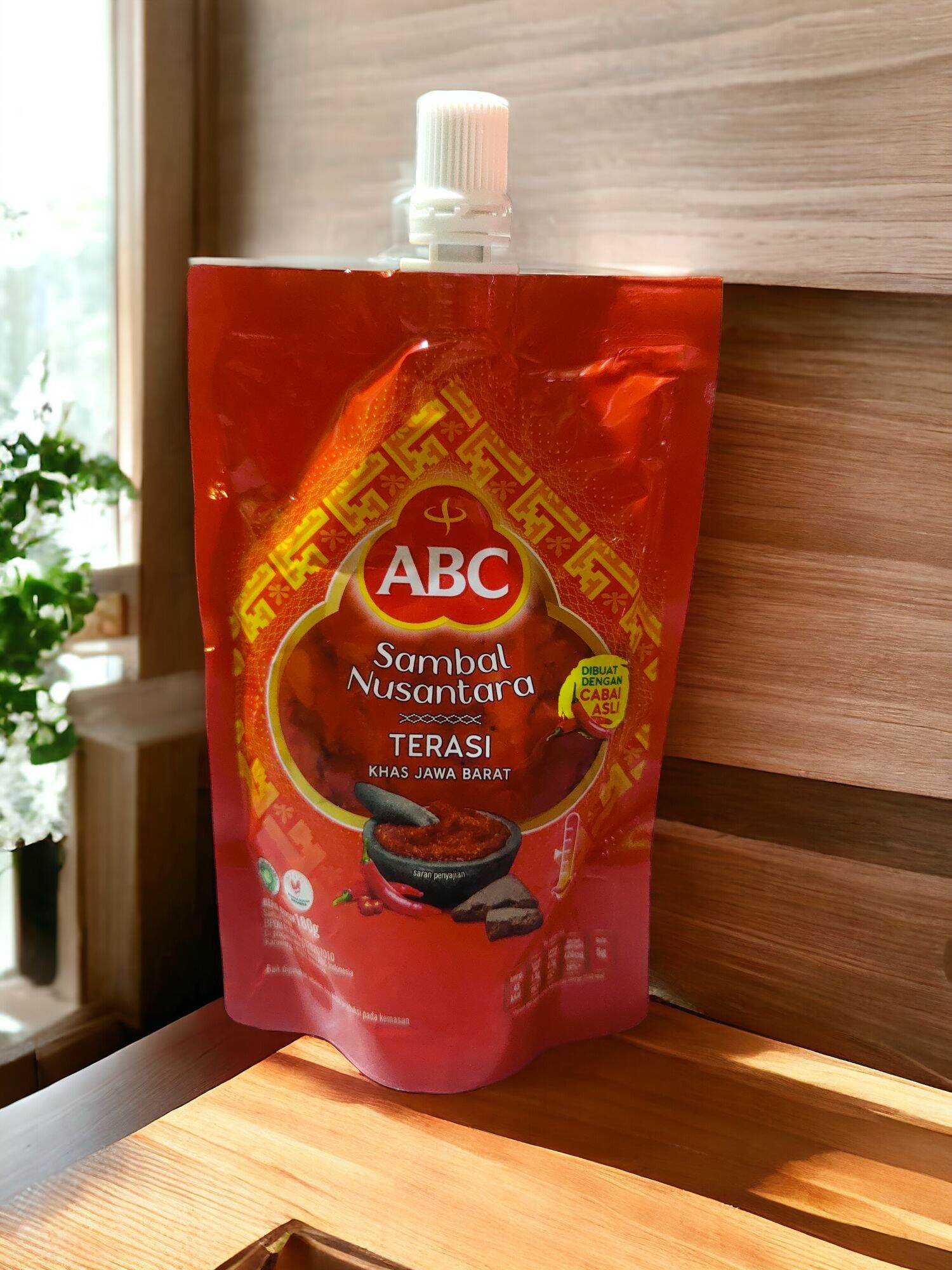 Sambal Terasi ABC Original Khas Nusantara Kemasan Pouch Isi 180gr