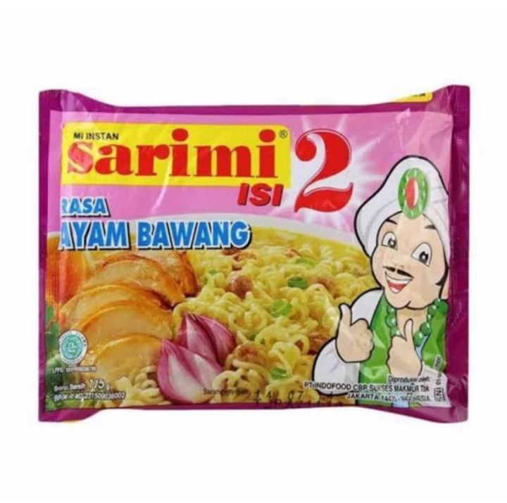 Mie Instan, Sarimi Kuah Isi 2 Rasa Ayam Bawang 115gr