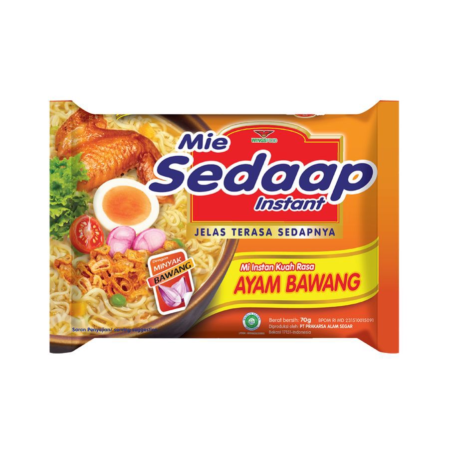 Mie Instan, Mie Sedaap Kuah Rasa Ayam Bawang 71gr