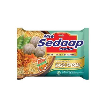 Mie Instan, Mie Sedaap Kuah Rasa Baso Spesial 77gr