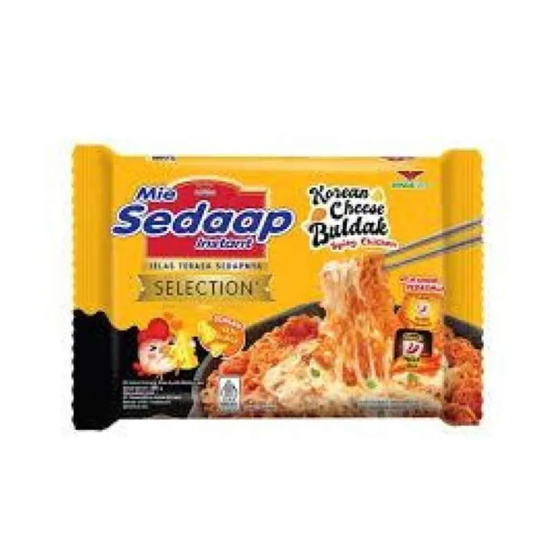Mie Instan, Mie Sedaap Kuah Rasa Korean Cheese Buldak 86gr