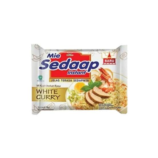 Mie Instan, Mie Sedaap Kuah Rasa White Curry 81gr