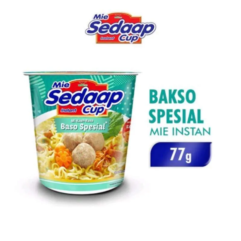 Mie Instan, Mie Sedaap CUP Rasa Baso Spesial 85gr