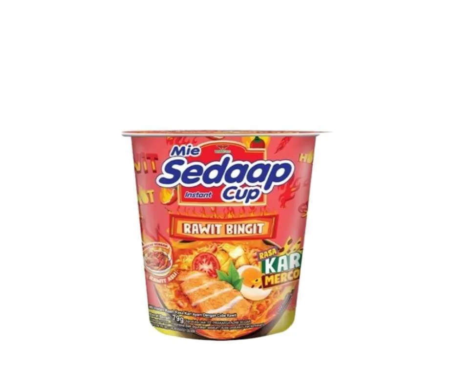 Mie Instan, Mie Sedaap CUP KARI MERCON 79gr