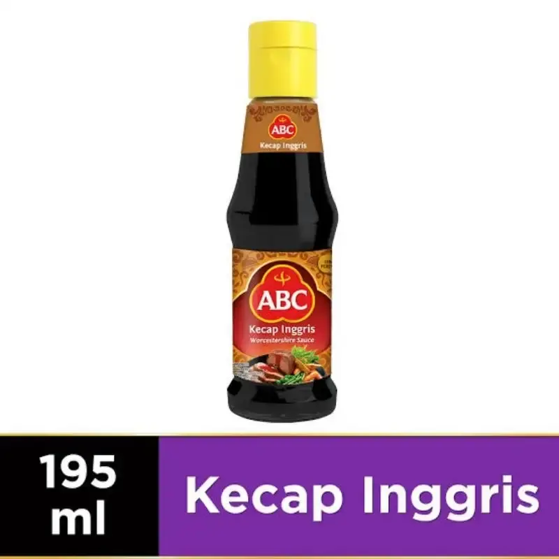 Kecap Inggris ABC Kemasan Botol Isi 195 ML