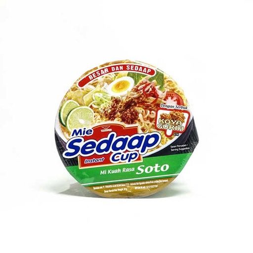 Mie Instan, Mie Sedaap CUP SOTO 85gr