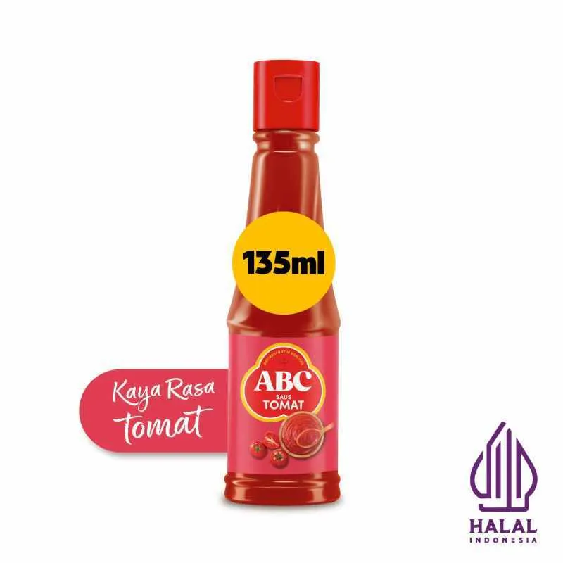 Saos Tomat ABC Kemasan Botol Isi 130 ML